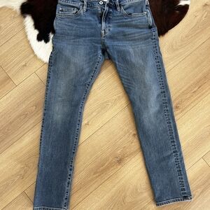 Slim Fit Men's Denim Jeans in Medium Blue